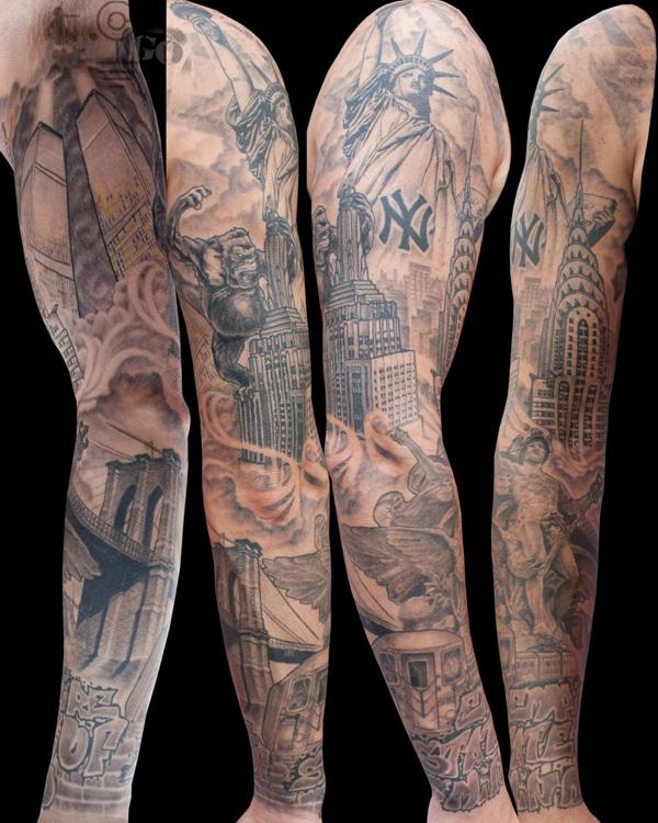 140 Awesome Examples of Full Sleeve Tattoo Ideas