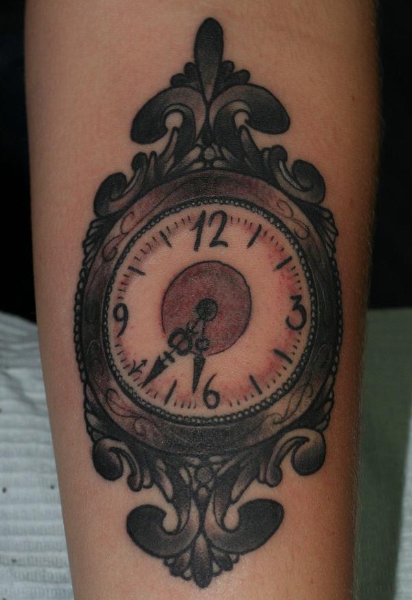 100 Awesome Watch Tattoo Designs | Cuded 100 Awesome Watch Tattoo Designs | Cuded