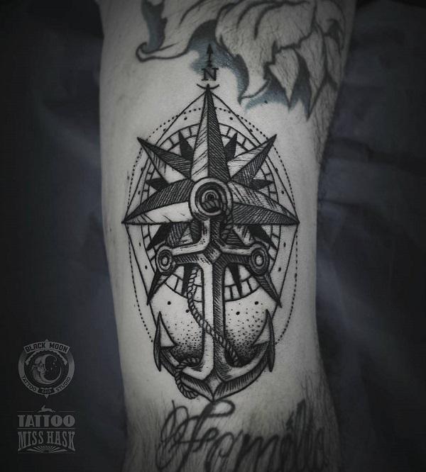 60 Awesome Anchor tattoo Designs