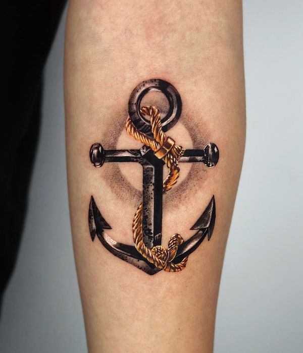 30+ Anchor Tattoos: Meaning, Trending Ideas & Drawings - 100 Tattoos