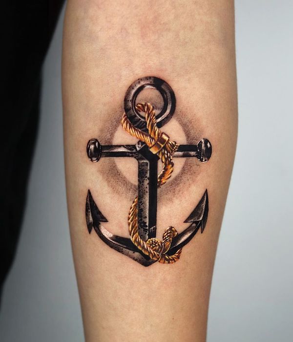 Ashink tattoos  Anchor tattoo with father name mother  brother name   family love  Artist  Ashwani ashinktattoos ashinktattoos  wherealigarhgetink  Facebook