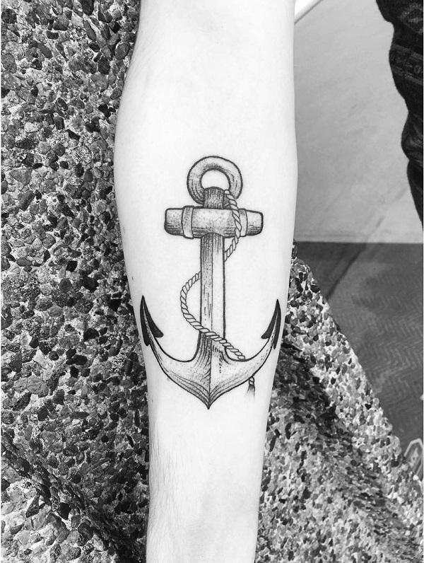 24 Small Anchor Tattoo Ideas For Men  Styleoholic