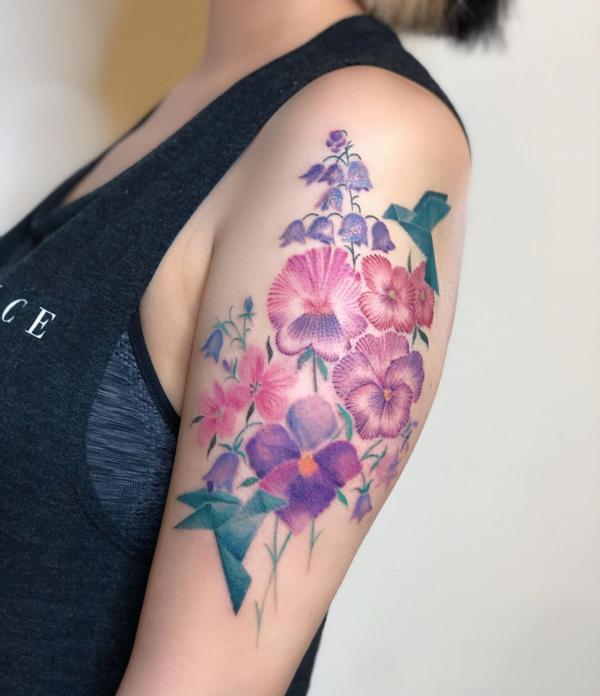 100 Pretty Birth Flower Tattoos And Their Symbolic Meaning  Saved Tattoo