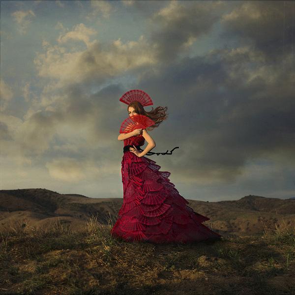 Lady In Red - Dama De Rojo by trini61