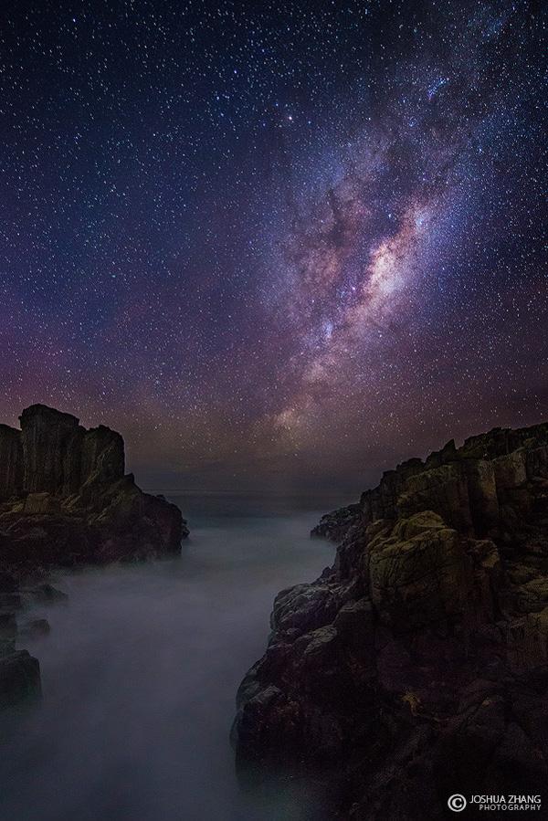 Milky Way on the Sea by Joshua Zhang