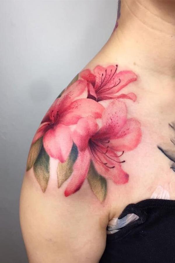 Watercolor flower tattoos poppy daisy rose  Watercolor tattoo flower,  Flower tattoos, Flower tattoo shoulder