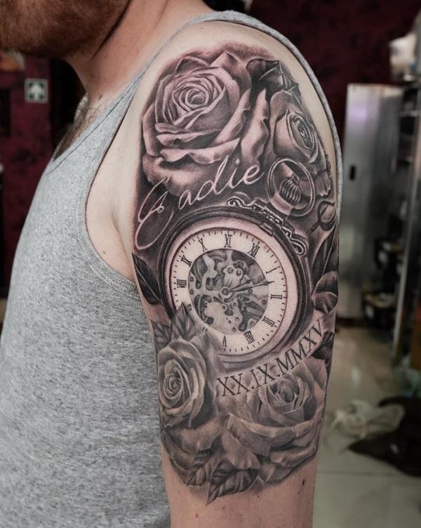 Top 72 Pocket Watch Tattoos