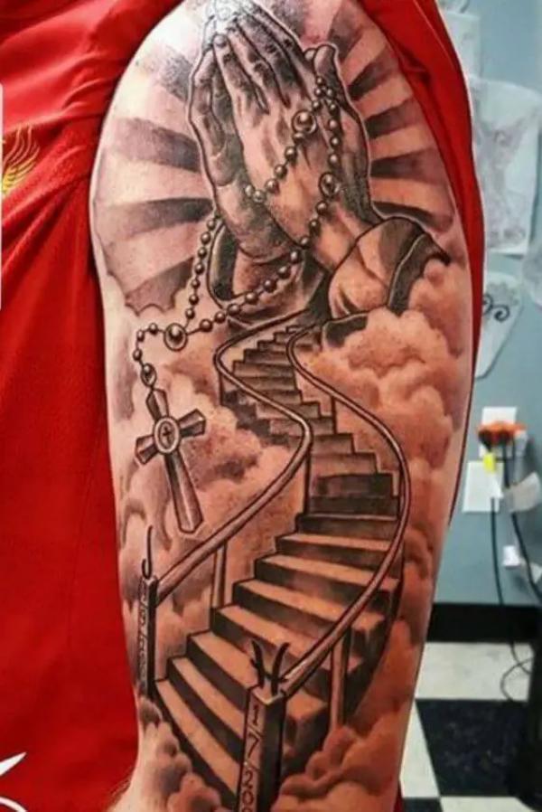 Stairs to Praying Hands