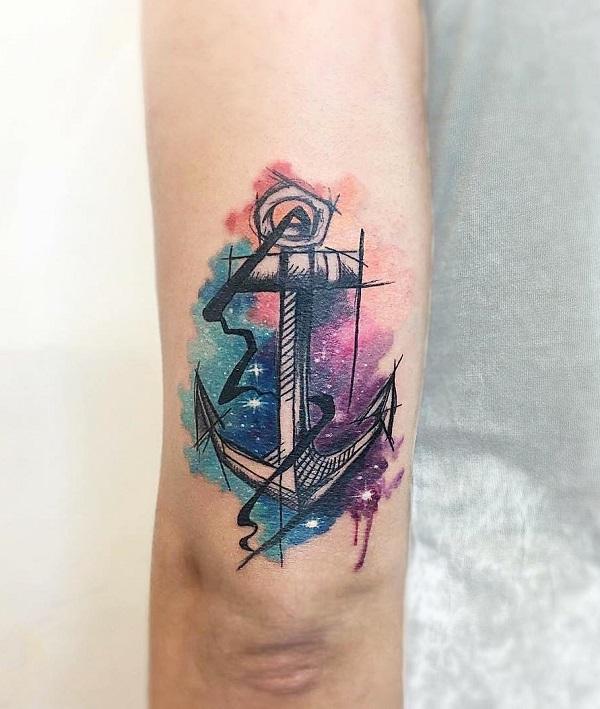 nautical anchor tattoo designs