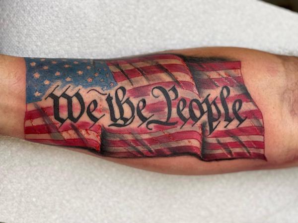 We the people tattoo