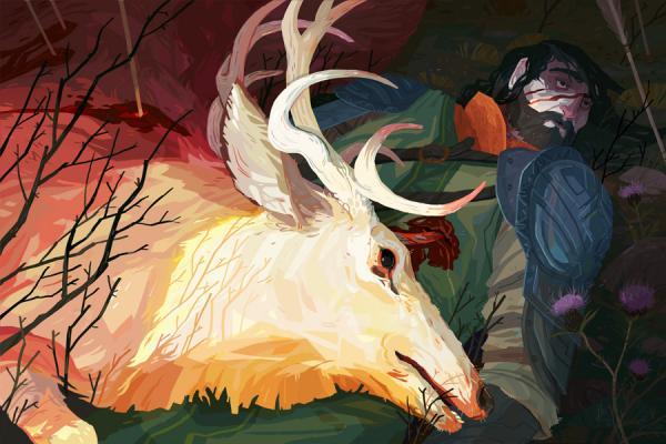 the king and the stag_by_ Hannah Christenson 600_400