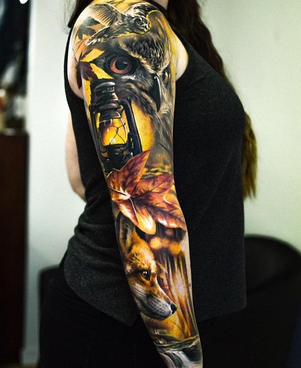 100+ Awesome Examples of Full Sleeve Tattoo Ideas