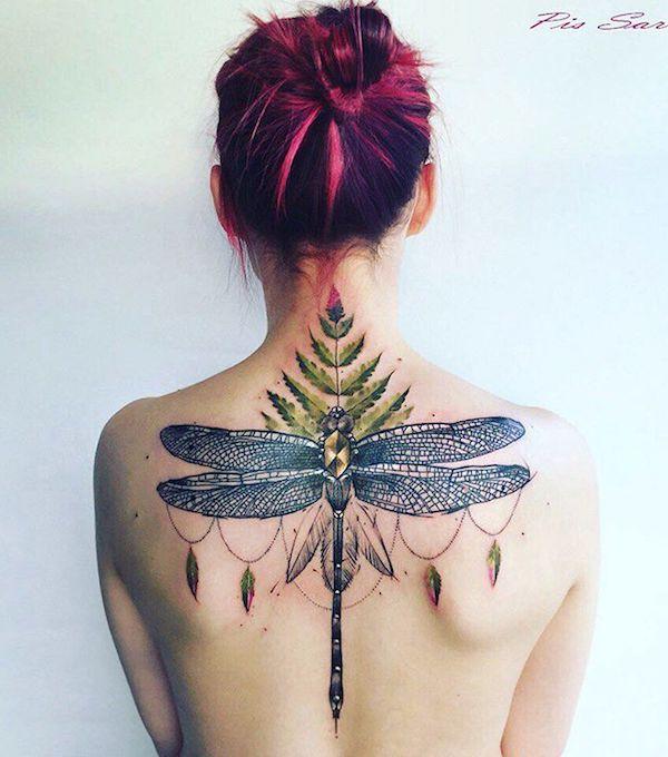 Pretty Dragonfly Tattoo Designs for Girls  Pretty Designs