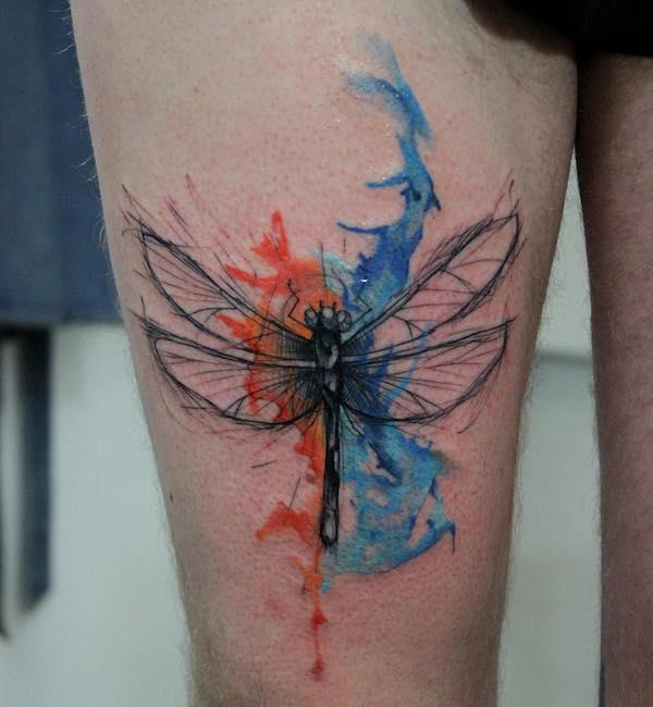 90 Feminine and Inspiring Dragonfly Tattoos for Women | Art and Design