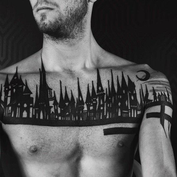 100 Nice Chest Tattoo Ideas Cuded