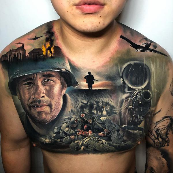 100 Nice Chest Tattoo Ideas | Cuded 100 Nice Chest Tattoo Ideas | Cuded
