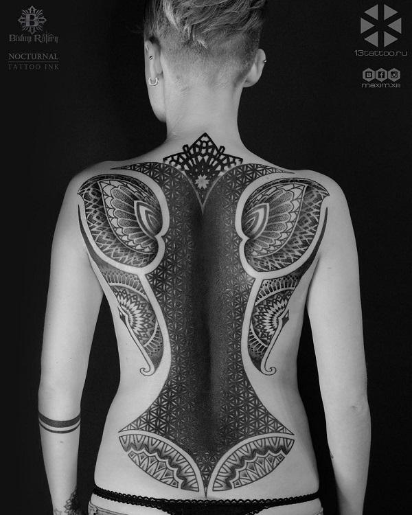 12+ Best Owl Back Tattoo Ideas - PetPress
