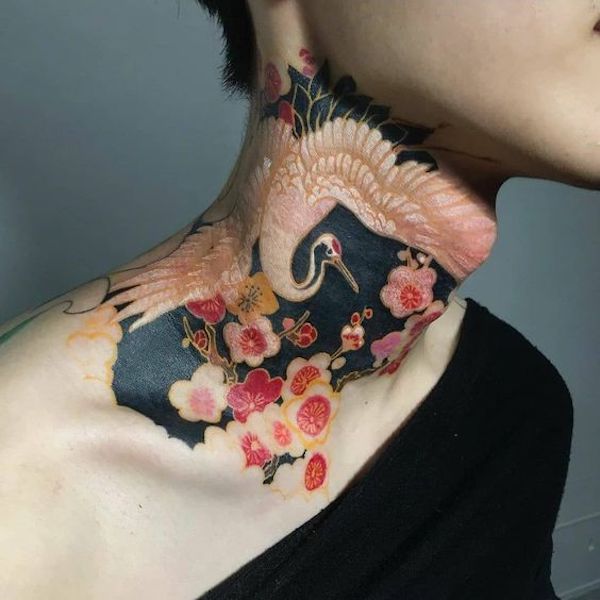 Discover 40 awesome neck tattoo ideas for both men and women in the year 2023.