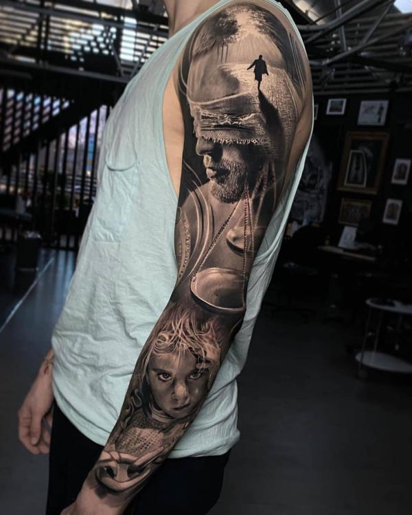 100+ AWESOME EXAMPLES OF FULL SLEEVE TATTOO IDEAS