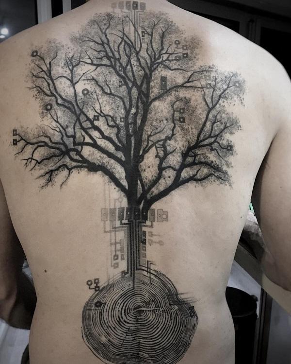 100 Awesome Back Tattoo Ideas for your Inspiration | Cuded 100 Awesome Back Tattoo Ideas for your Inspiration | Cuded