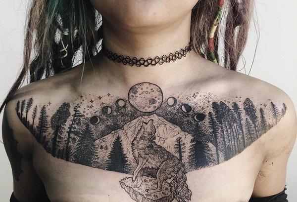 Chest Tattoo Ideas Female