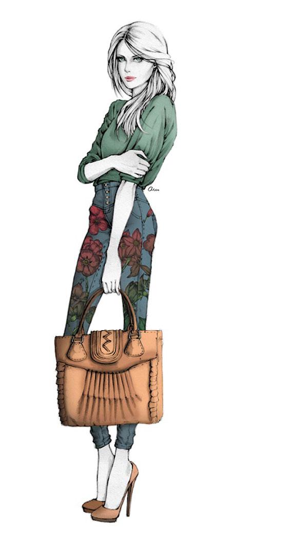 17 fashion sketches by alextangweihao