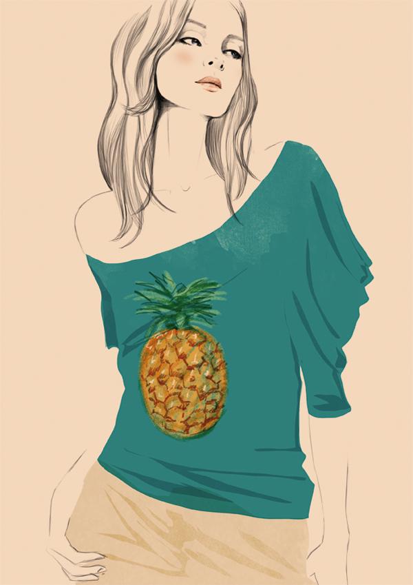 31 fashion sketches by Shandra Suy