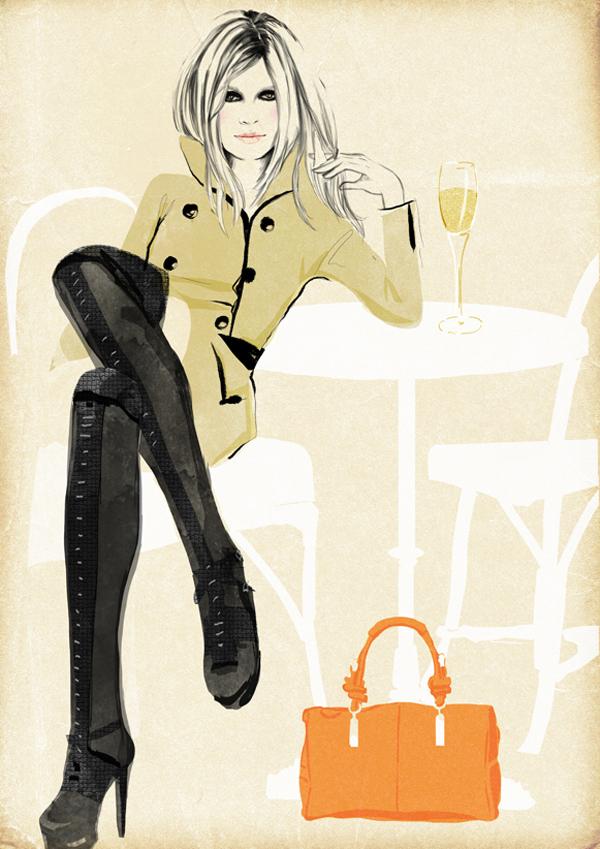 33 fashion sketches by Shandra Suy