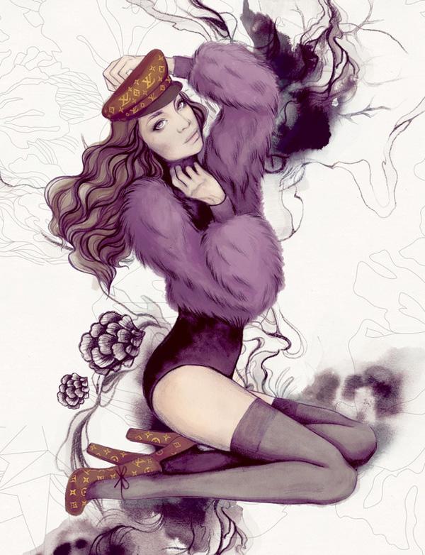 34 fashion sketches by Soleil Ignacio