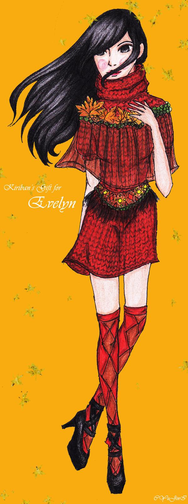 49 fashion sketches by Yulia