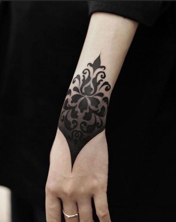 Mandala forearm wrist tattoo design – TattooDesignStock-cheohanoi.vn