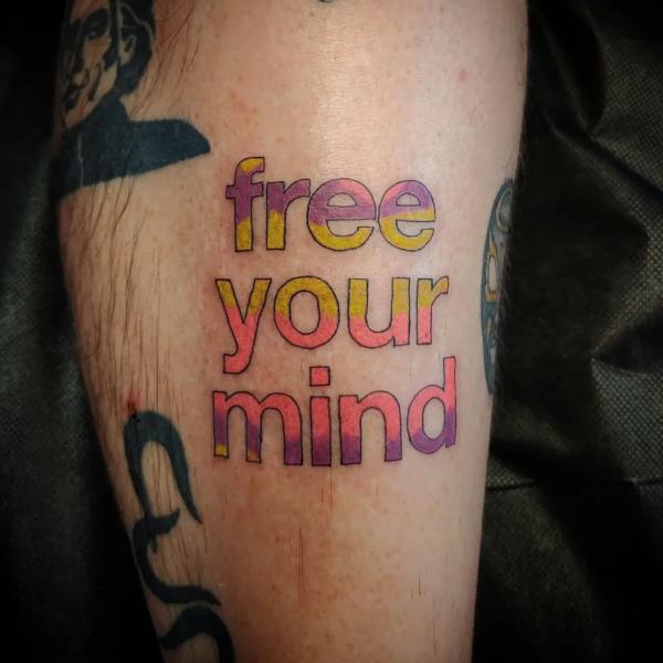 Free your mind tattoo