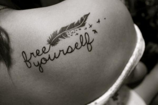 Free yourself tattoo