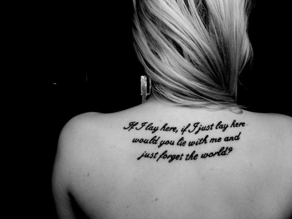 70 Inspirational Tattoo Quotes Cuded