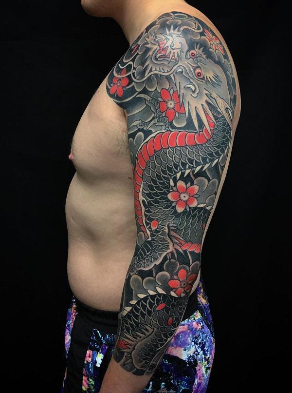 Featured image of post Japanese Themed Tattoos - Japanese tattoos represent important human values, wisdom, strength, and protection.