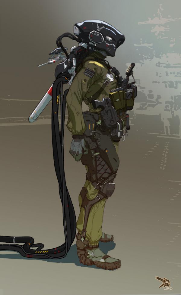 Awesome SciFi Characters by Joe Peterson Cuded