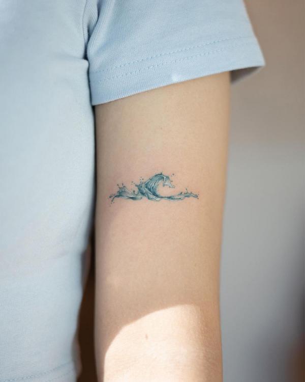 Hardpainting watercolor tattoo by Marco Pepe | iNKPPL