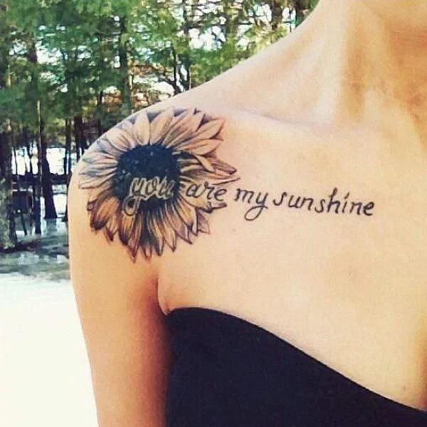 You are my sunshine tattoo