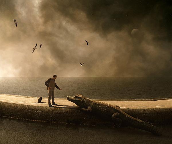 stop scaring my cat by Mattijn Franssen