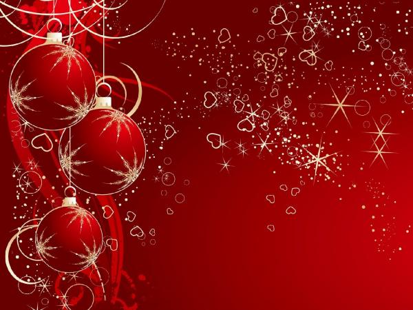 50 Red Christmas Wallpapers | Cuded