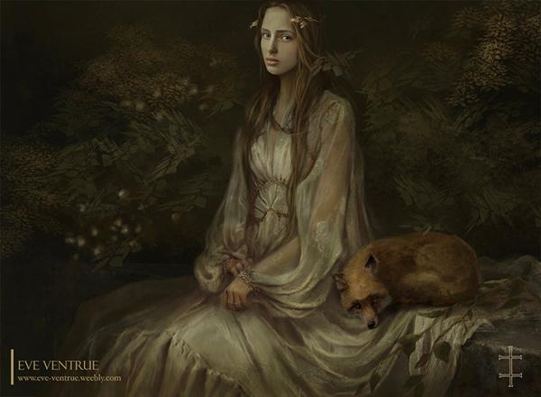 24 the_girl_with_the_fox___by_eventrue
