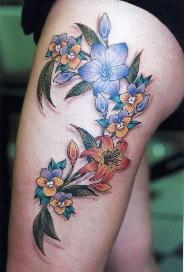 Tattoos On The Thigh