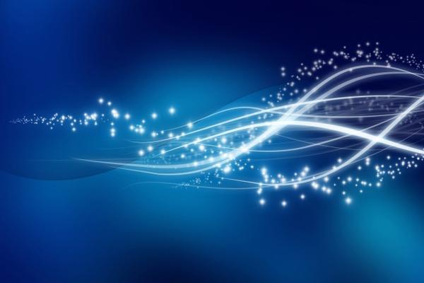 35 Blue Star Background