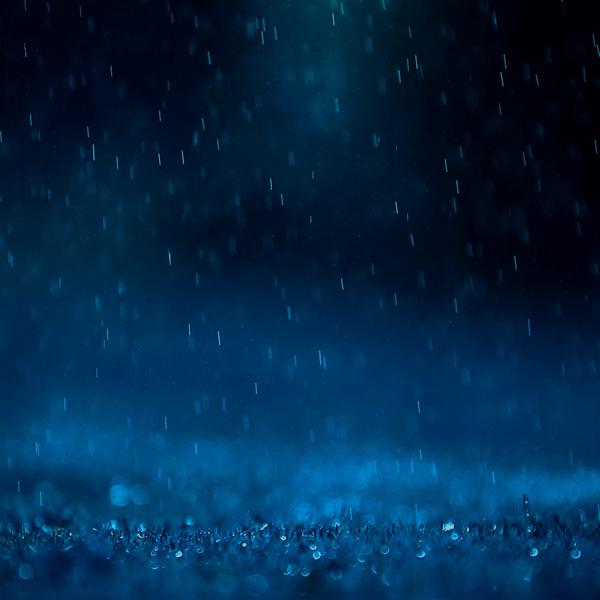 45 Awesome Blue Rain iPad 4 Wallpaper