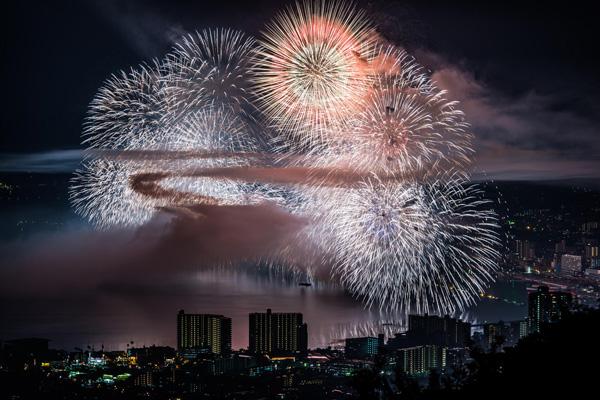Fire and smoke by Takk Bulkington