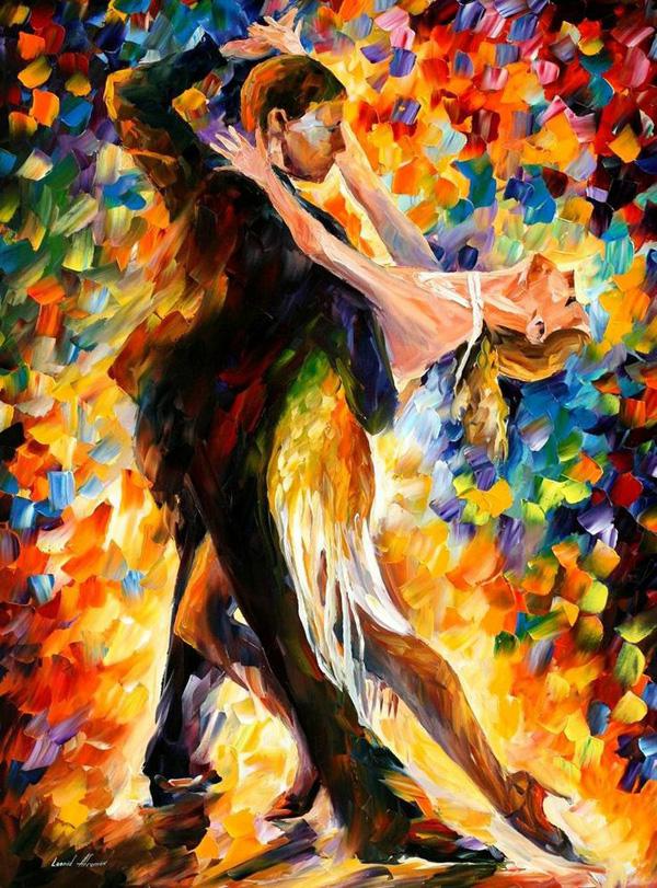 MIDNIGHT TANGO - by Leonid Afremov