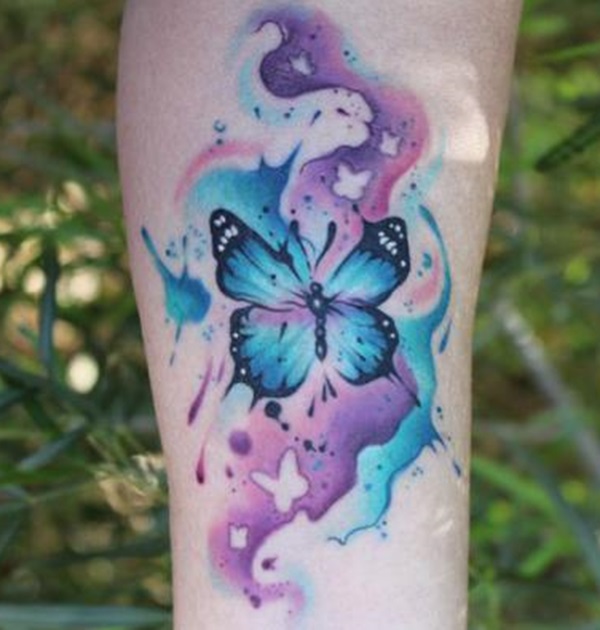 110 Imaginative Designs for Watercolor Tattoo | Art and Design