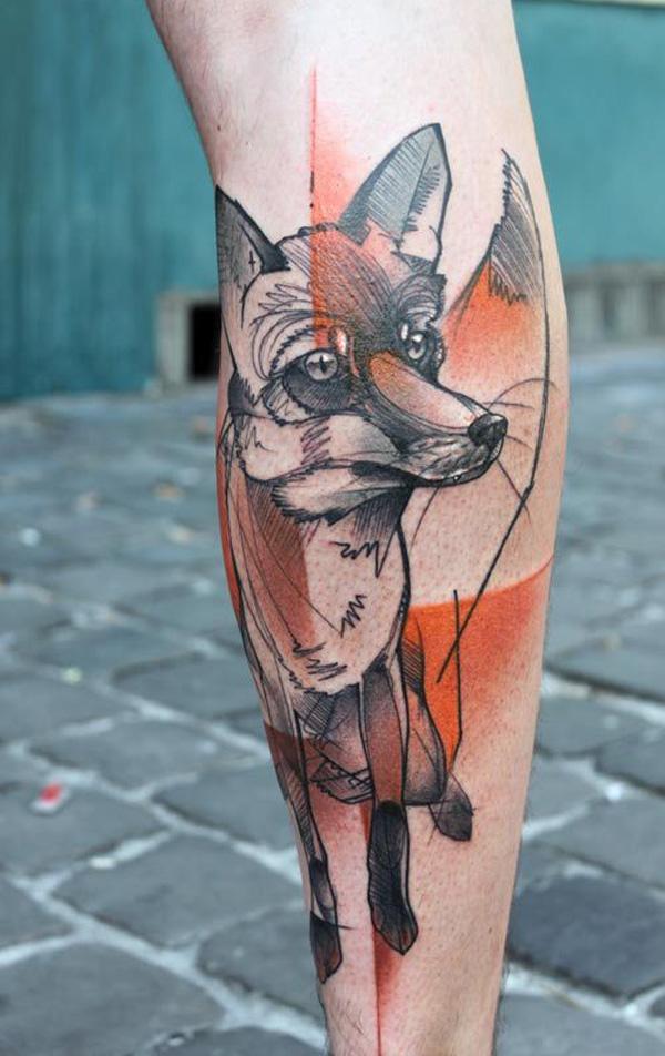 50+ Examples of Vibrant Fox Tattoo Designs Art and Design