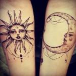 50 Examples of Moon Tattoos