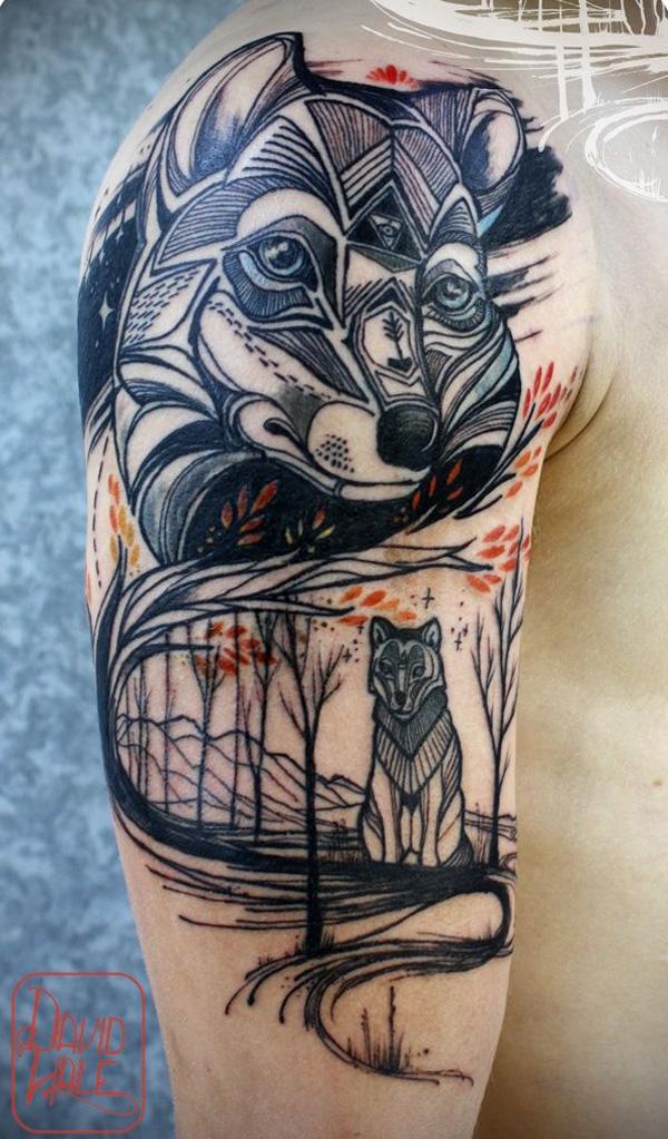 Top 30 Fox Tattoos For Men